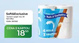 Tamda Foods Soft&Exclusive toaletní papír nabídka