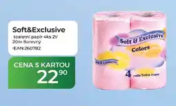 Tamda Foods Soft&Exclusive toaletní papír nabídka