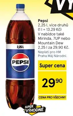 Tesco Pepsi nabídka