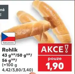 Kaufland Rohlík nabídka