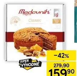 Tesco Medovník Classic nabídka