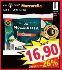 Norma Mozzarella nabídka
