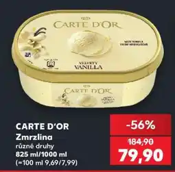 Kaufland Carte d’Or Zmrzlina nabídka