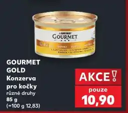 Kaufland GOURMET GOLD Konzerva pro kočky nabídka