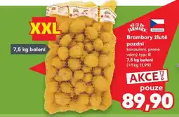 Kaufland Brambory žluté pozdní nabídka