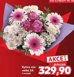 Kaufland Kytice mix velká 2A nabídka