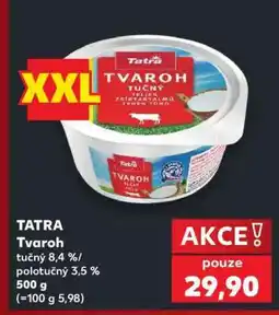 Kaufland Tatra tvaroh nabídka