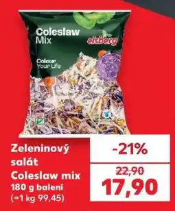Kaufland Zeleninový salát Coleslaw mix nabídka