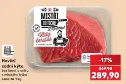 Kaufland Hovězí zadní kýta nabídka