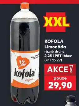 Kaufland KOFOLA Limonáda nabídka