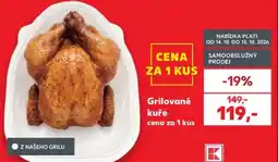 Kaufland Grilované kuře nabídka
