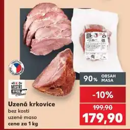 Kaufland Uzená krkovice nabídka