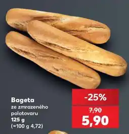Kaufland Bageta ze zmrazeného polotovaru nabídka