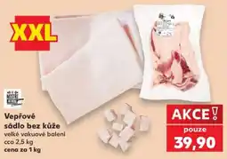 Kaufland Vepřové sádlo bez kůže nabídka
