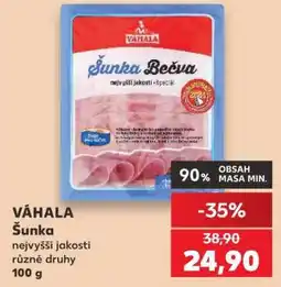 Kaufland Váhala Šunka nabídka