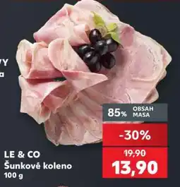 Kaufland LE & CO Šunkové koleno nabídka