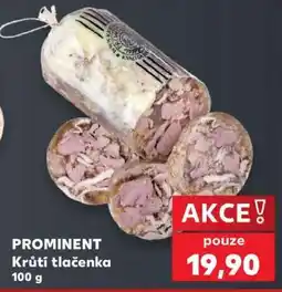 Kaufland PROMINENT Krůtí tlačenka nabídka