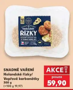 Kaufland SNADNÉ VAŘENÍ Holandské řízky/Vepřové karbanátky nabídka