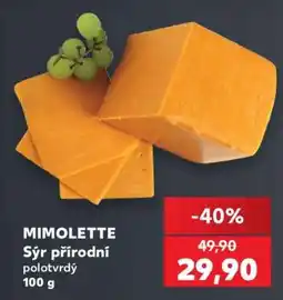 Kaufland MIMOLETTE Sýr přírodní polotvrdý 100 g nabídka
