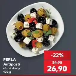 Kaufland Perla Antipasti nabídka