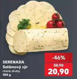 Kaufland SERENADA Salámový sýr nabídka