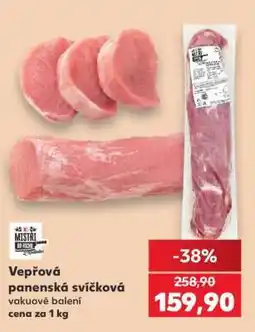 Kaufland Vepřová panenská svíčková nabídka