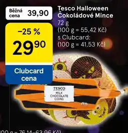 Tesco Tesco čokoládové mince nabídka