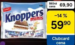 Tesco Knoppers minis nabídka
