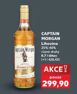 Kaufland CAPTAIN MORGAN Lihovina nabídka