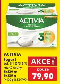 Kaufland Activia jogurt nabídka