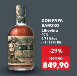 Kaufland DON PAPA BAROKO nabídka