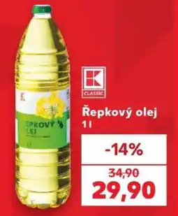 Kaufland Řepkový olej 1l nabídka