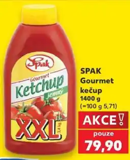 Kaufland Spak Gourmet kečup nabídka
