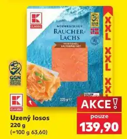 Kaufland Uzený losos nabídka