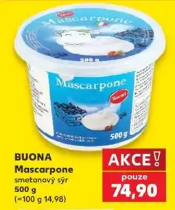Kaufland BUONA Mascarpone nabídka