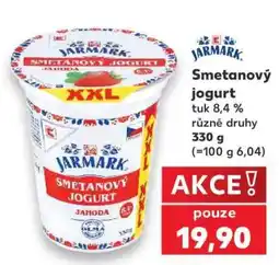 Kaufland Smetanový jogurt nabídka