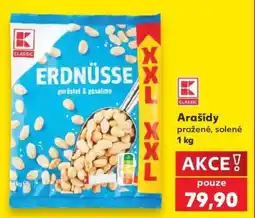 Kaufland Arašídy pražené solené nabídka