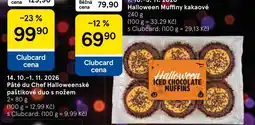 Tesco Páté du Chef halloweeneské paštikové duo s nožem nabídka