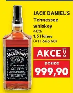 Kaufland JACK DANIEL‘S Tennessee whiskey nabídka