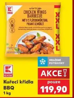 Kaufland Kuřecí křídla BBQ nabídka