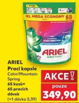 Kaufland Ariel prací kapsle nabídka