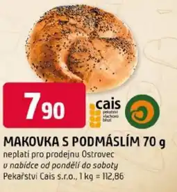 Trefa Cais makovka s podmáslím nabídka