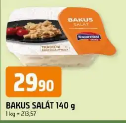 Trefa Bakus salát nabídka