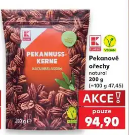 Kaufland Pekanové ořechy natural nabídka