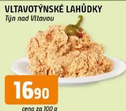 Trefa Vltavotýnské lahůdky nabídka