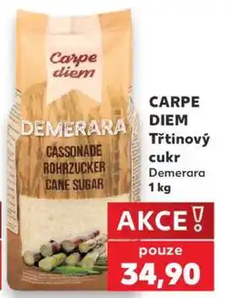 Kaufland CARPE DIEM Třtinový cukr Demerara 1 kg nabídka