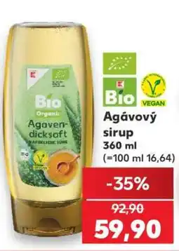 Kaufland Agávový sirup nabídka