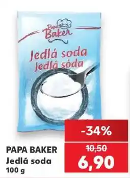 Kaufland PAPA BAKER Jedlá soda nabídka