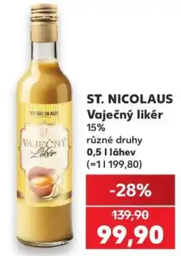 Kaufland ST. NICOLAUS Vaječný likér nabídka
