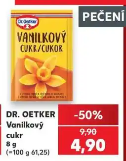 Kaufland Dr. Oetker Vanilkový cukr nabídka